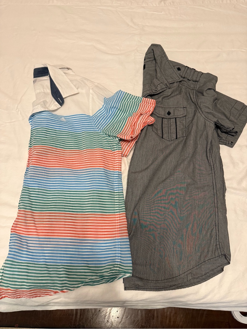 Men’s short sleeve button down shirts